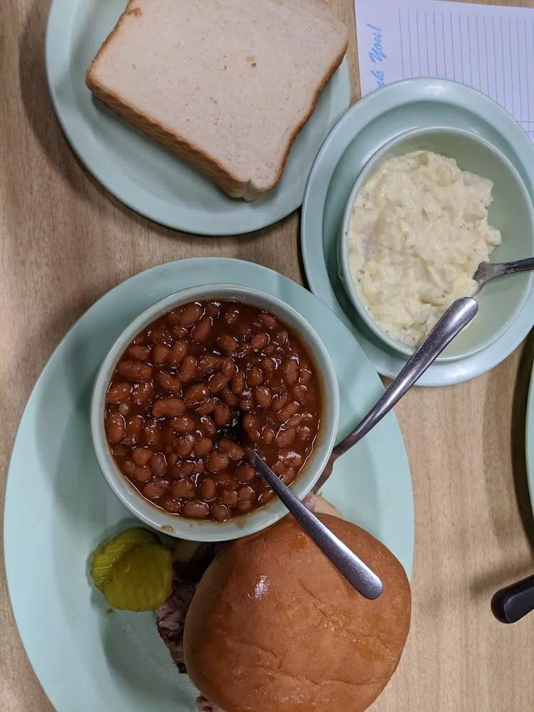 BBQ Sandwich Plate