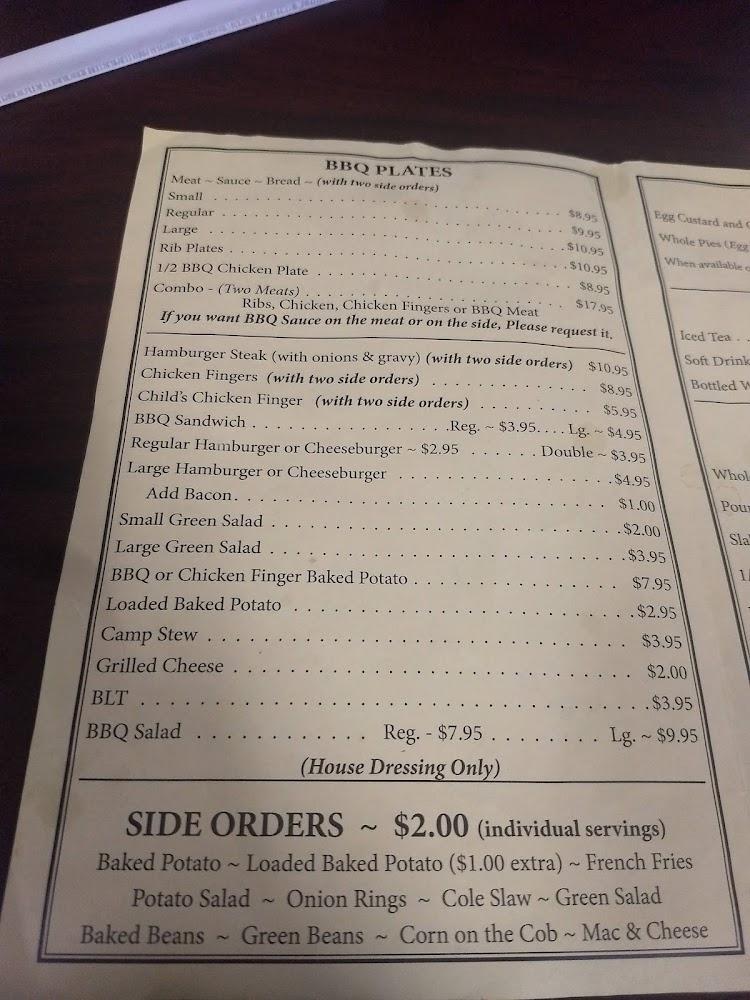 Cotton's Alabama Barbecue Menu image 3